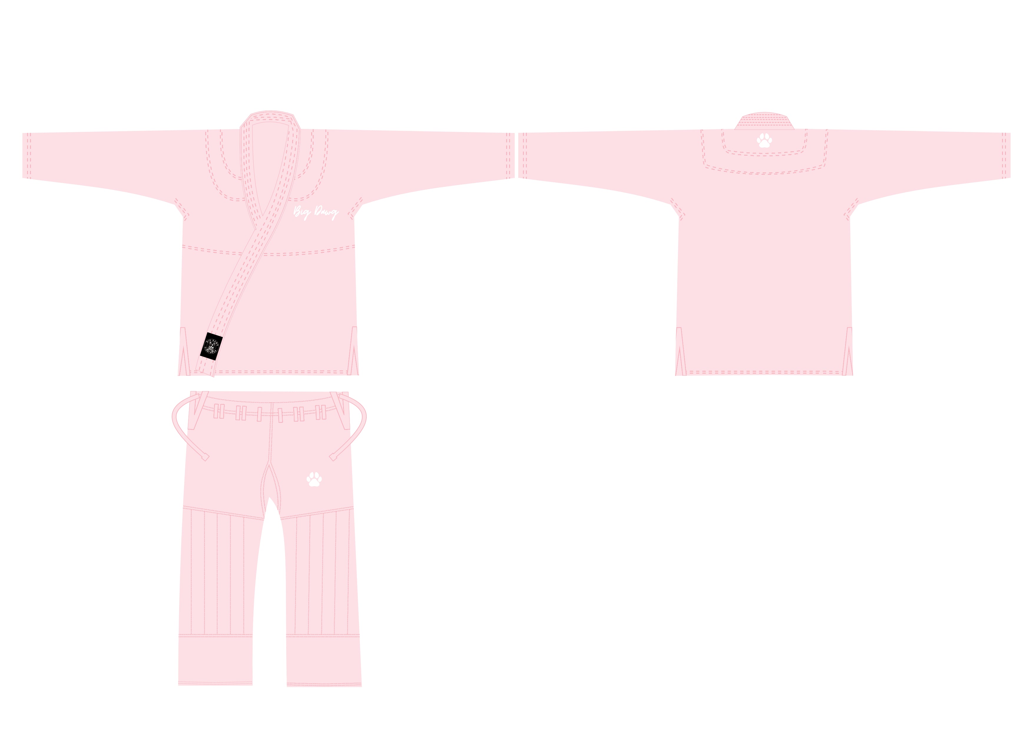 Baby Pink Big Dawg Gis