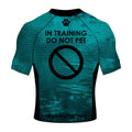 Blue Do Not Pet Rashguard