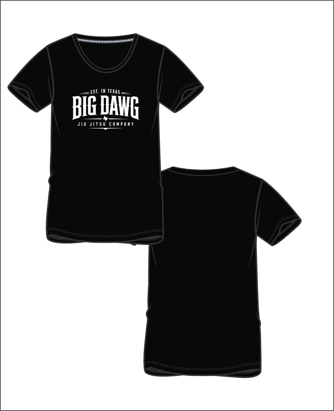 Big Dawg Jiu Jitsu Company T Shirt