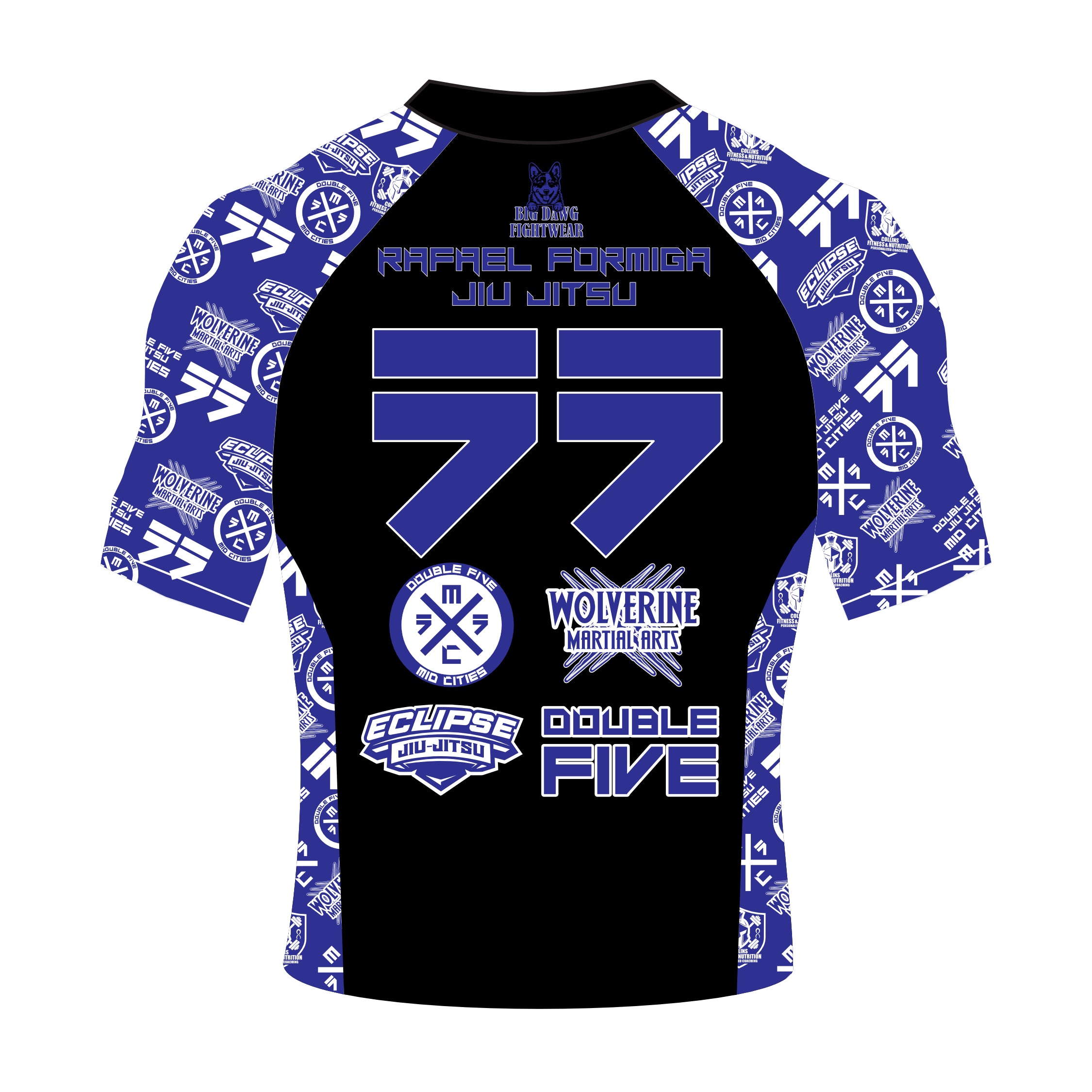 Double Five Ranked Rashguards