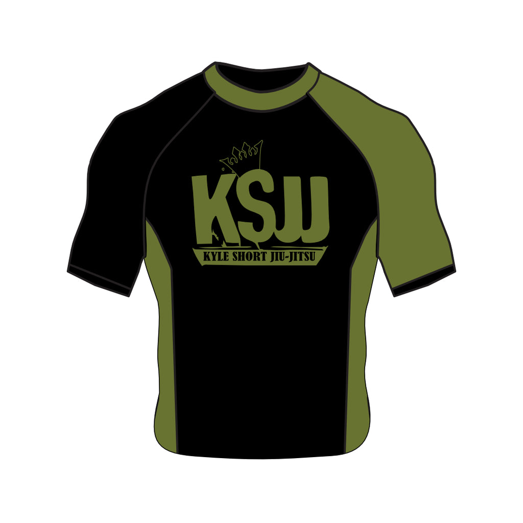 KSJJ OD Green Rashguard