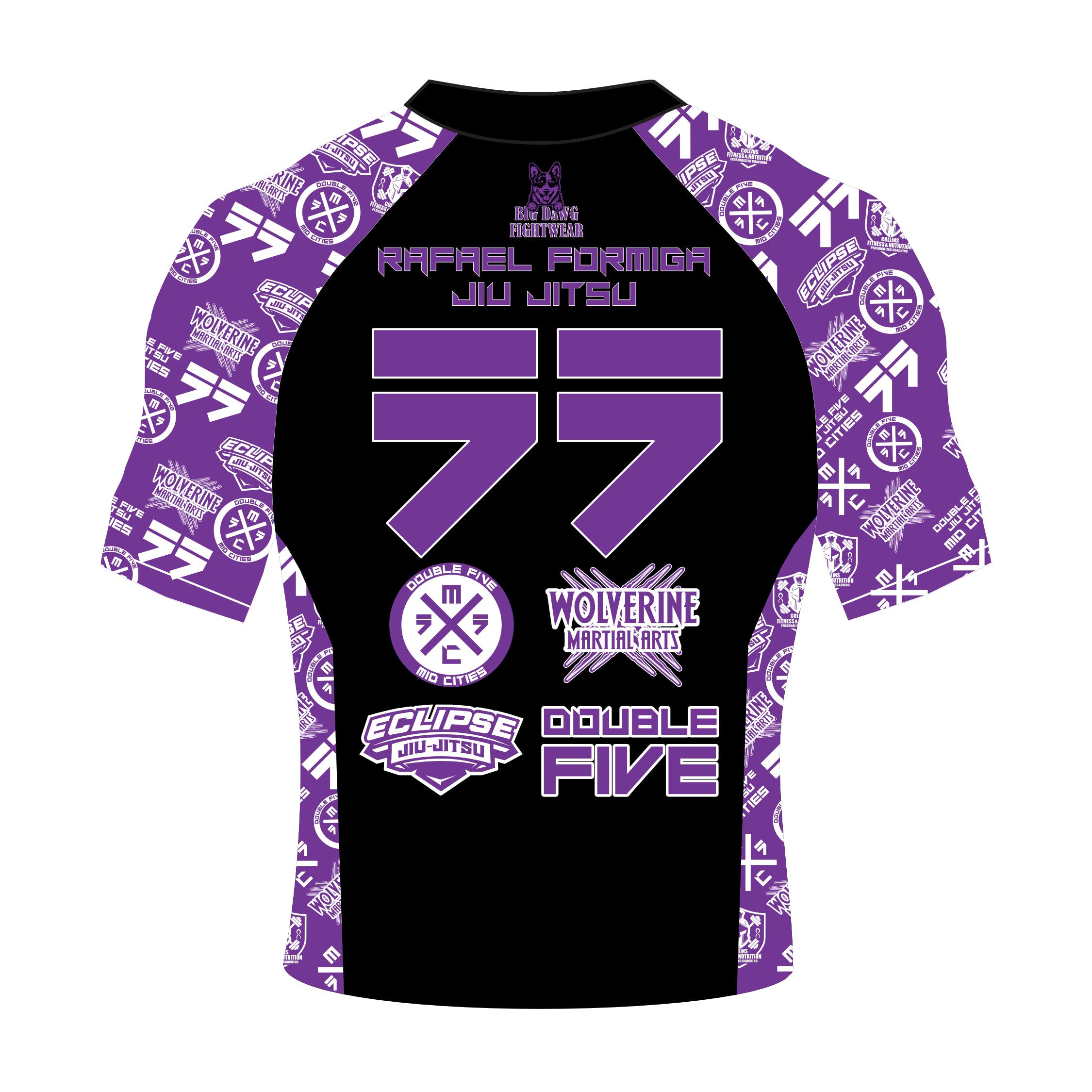 Double Five Ranked Rashguards