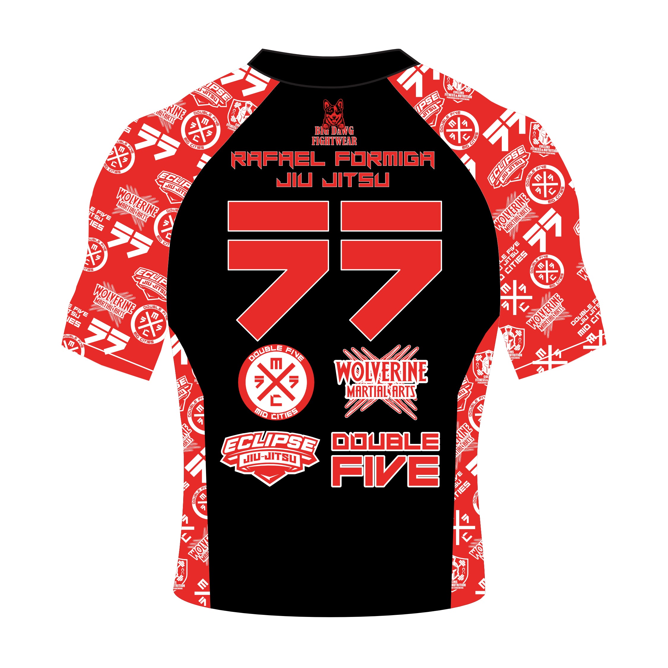 Double Five Ranked Rashguards