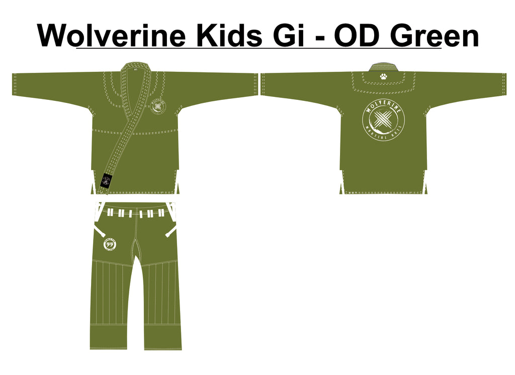 Wolverine Kids Gi Pre Order