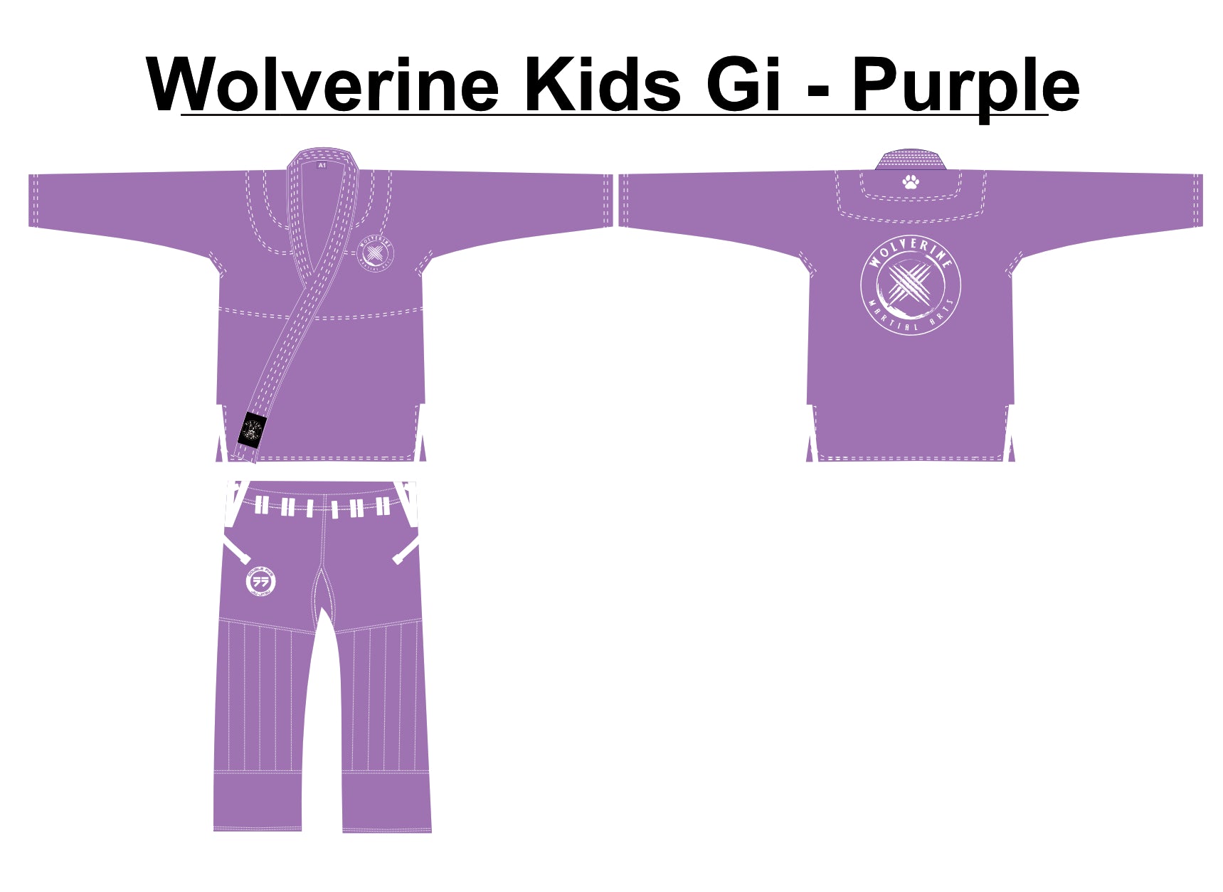 Wolverine Kids Gi Pre Order